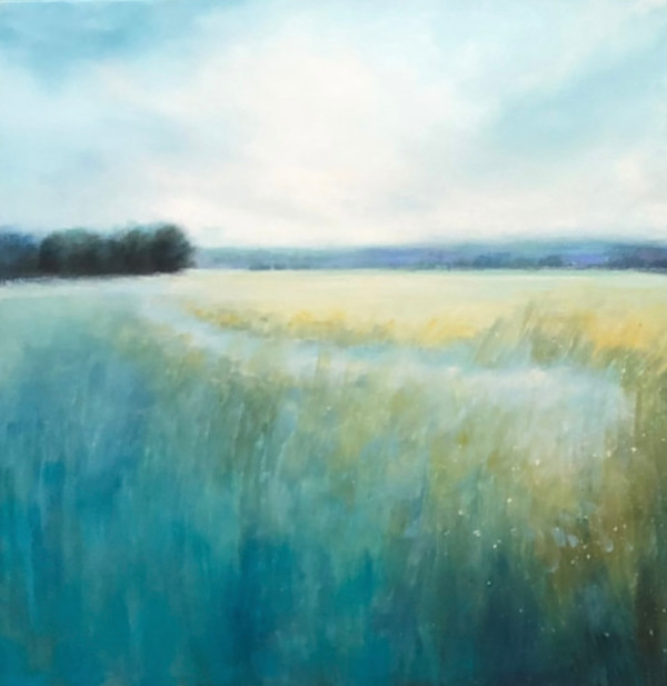 Summer field, green by Chris Ramsey
