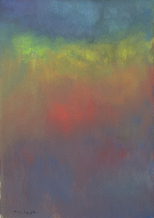 wuxing: meditation on process 17 (wood) by Steven Schroeder