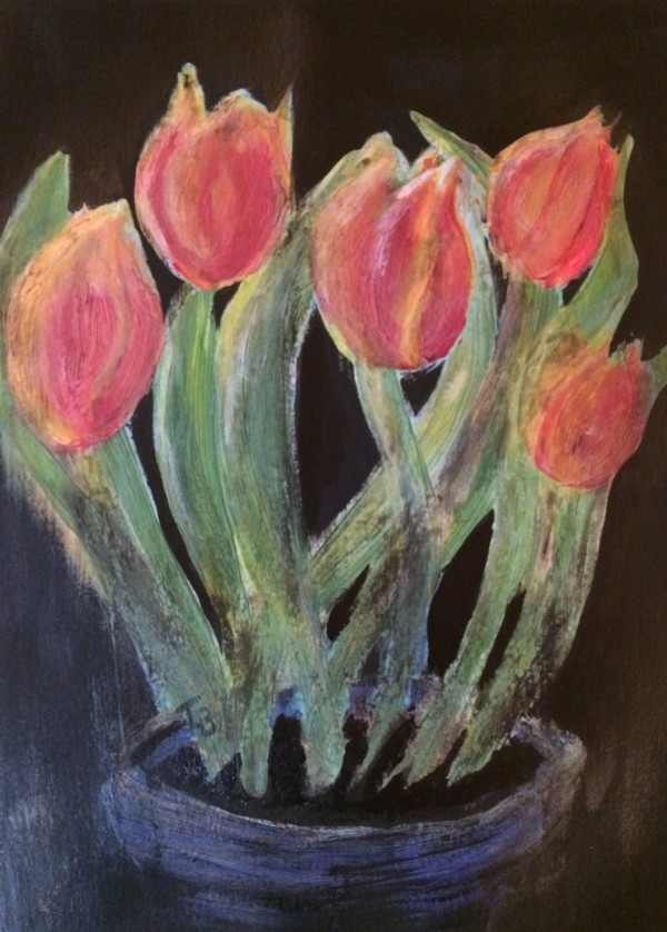 Spring Tulips by Tammy Lee Boychuk