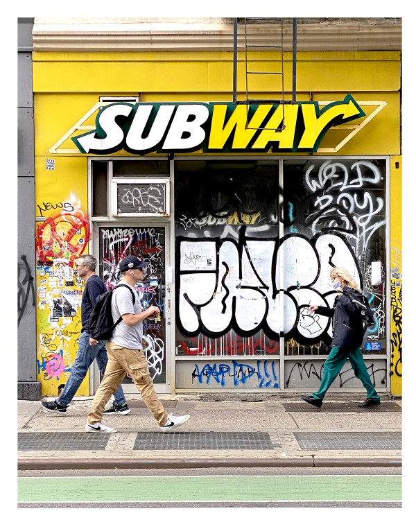 Subway, NYC by joann