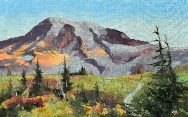 Autumn Rainier by Nancy Romanovsky