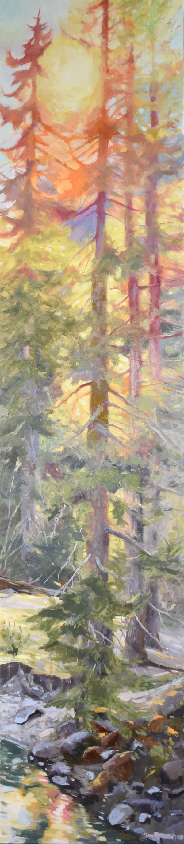 Forest Kaleidescope by Nancy Romanovsky