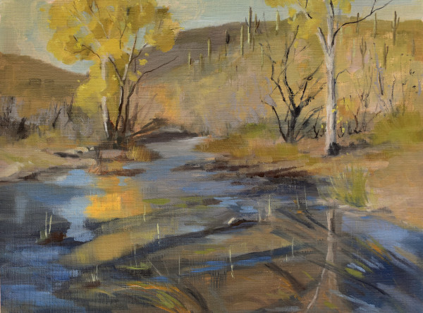 Jewel of the Creek study by Nancy Romanovsky