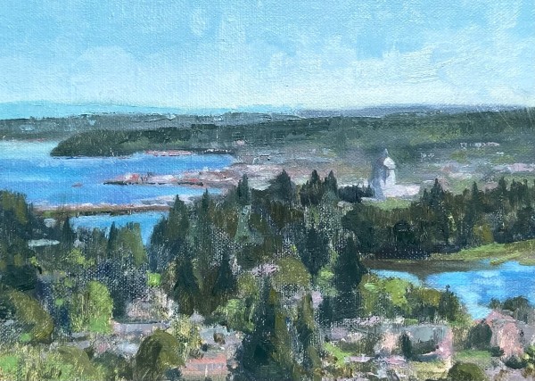 Olympia Vista by Nancy Romanovsky