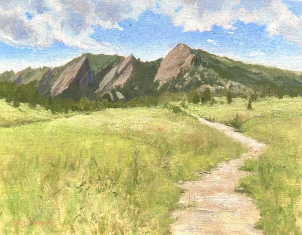 The Flatirons by Nancy Romanovsky