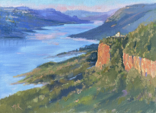 View of the Gorge by Nancy Romanovsky