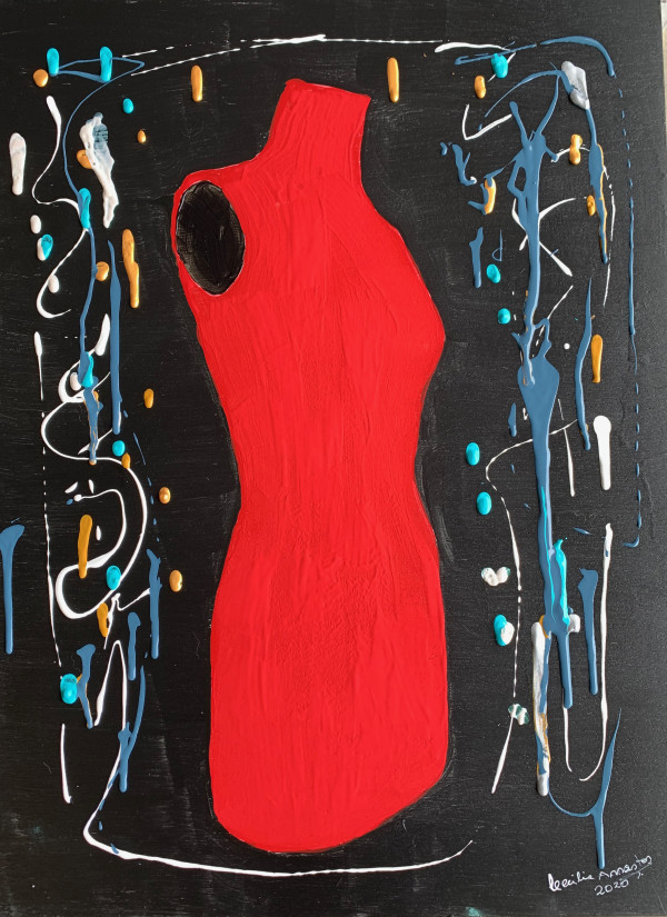 La donna di Pollock by Cecilia Anastos