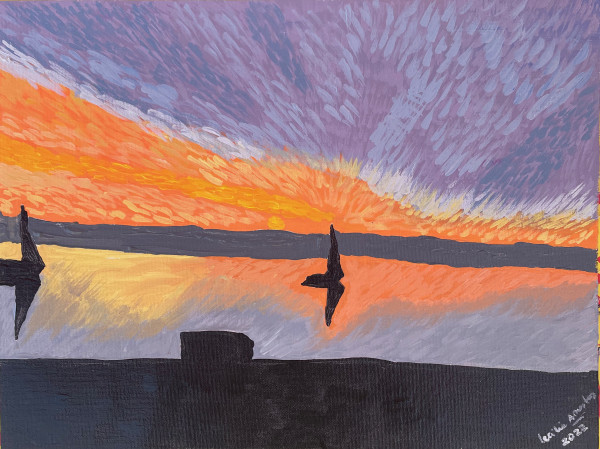 The Thomas Maher Sunset by Cecilia Anastos