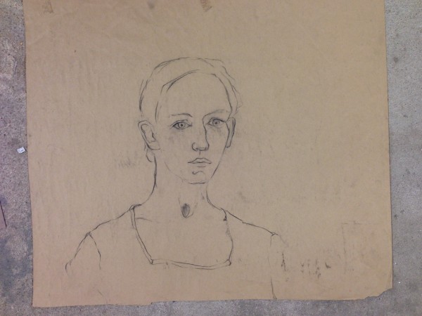 CSU Self Portrait by Jennifer Davey