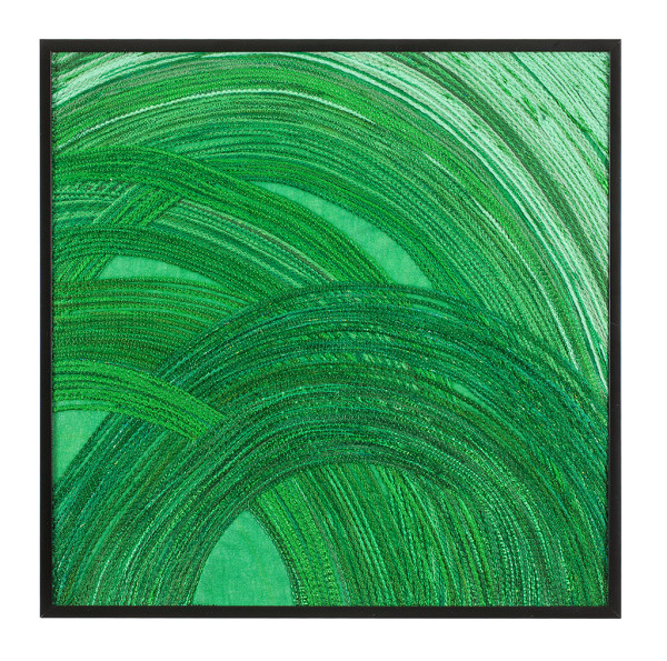 Synesthesia #4 Spring Green by Lesley Turner
