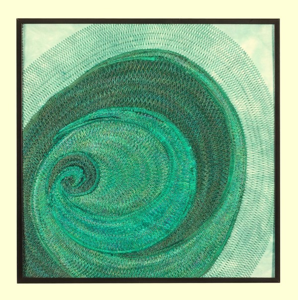 Synesthesia #5 Green by Lesley Turner