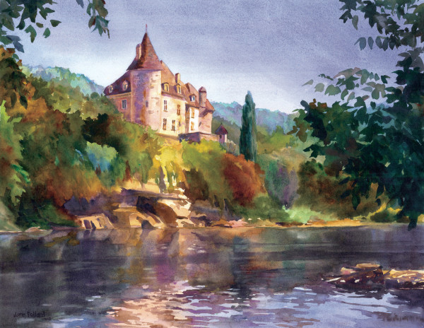 Château de la Treyne, Dordogne, France by Jann Lawrence Pollard