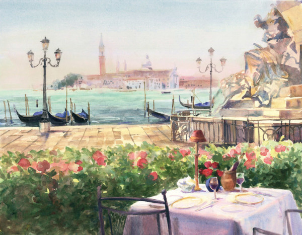 ITALY Londra Palace, Venice - 2003 Karen Brown by Jann Lawrence Pollard