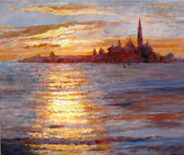Venetian Sunset by Jann Lawrence Pollard