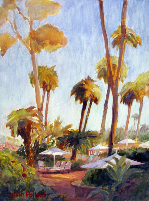 Hilton Head Palm Trees by Jann Lawrence Pollard