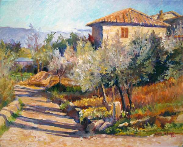 Tuscan Late Afternoon Shadows by Jann Lawrence Pollard
