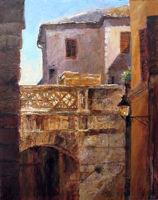 Montepulciano Archway by Jann Lawrence Pollard