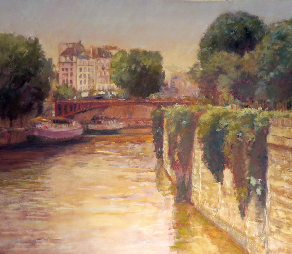 Pont au Double – Paris by Jann Lawrence Pollard