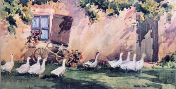 Geese on Parade by Jann Lawrence Pollard