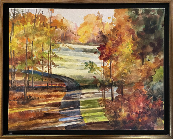 Hole No. 1 at The Palisades Country  Club by Jann Lawrence Pollard