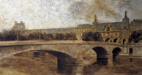 Pont du Carrousel by Jann Lawrence Pollard