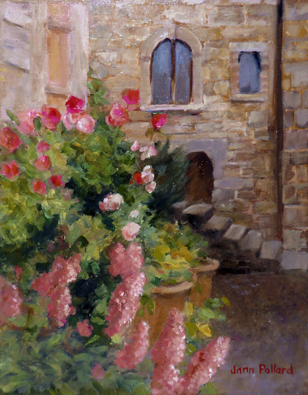 Monticello Village Flowers by Jann Lawrence Pollard, Image 1.