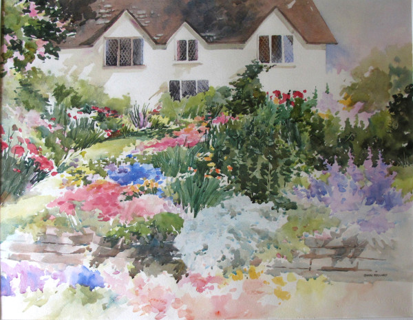 English Perennial Garden by Jann Lawrence Pollard
