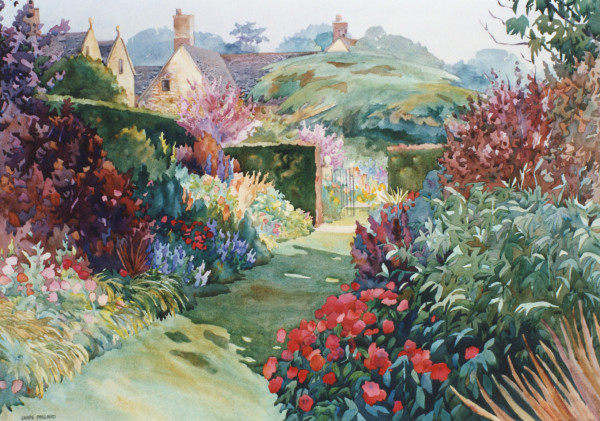 Hidcote Garden by Jann Lawrence Pollard