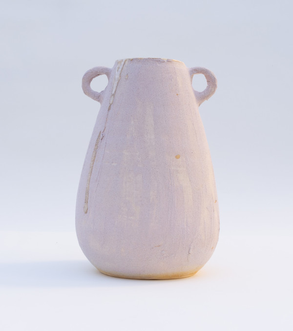 wild pigment vase: pink kaolin by emma estelle chambers