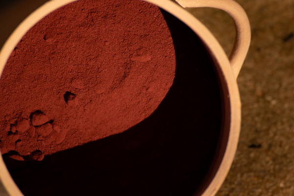 purple hematitic sand by emma estelle chambers