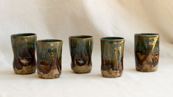 wild pigment dimple cups by emma estelle chambers