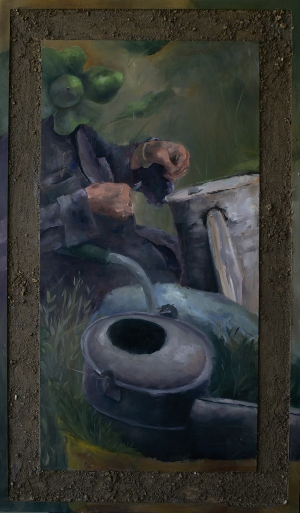 Last Visit at the Farm, 1 by Emma Estelle Chambers