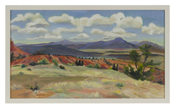 Pedernal From Ghost Ranch by Phyllis Anna Stevens Estate