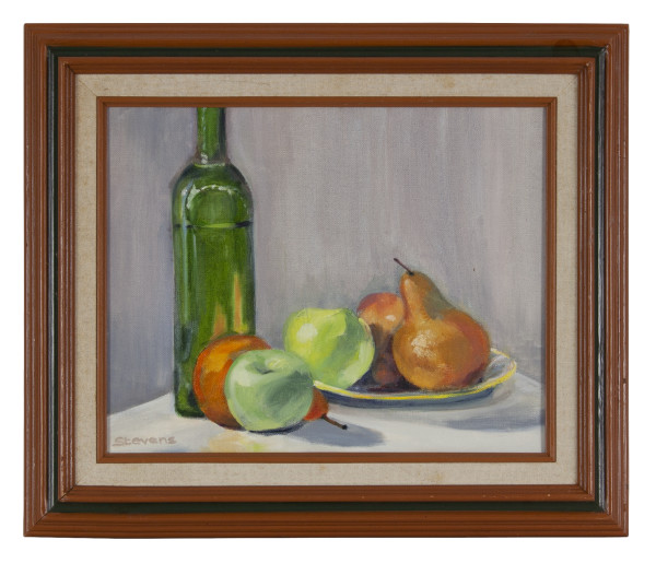 Still Life with Pear by Phyllis Stevens