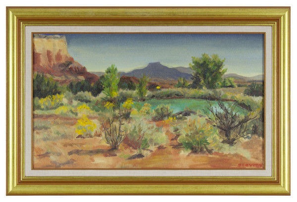 View of Ghost Ranch by Phyllis Anna Stevens Estate