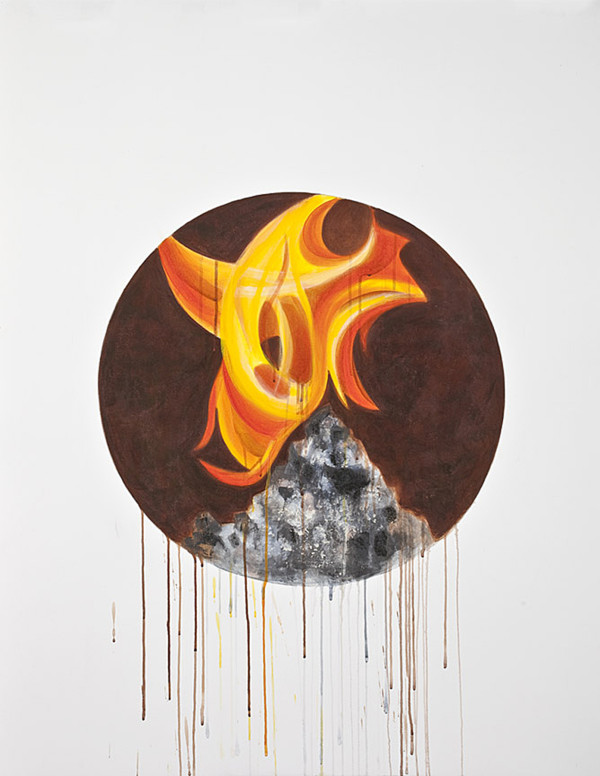 Coal Circle 1 by Mary Lou Dauray