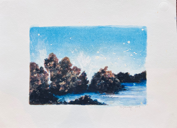 Wave Spray by Mary Lou Dauray