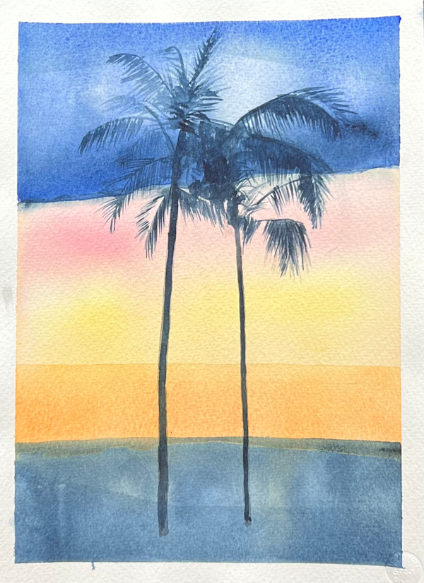 Palm Trees by Mary Lou Dauray