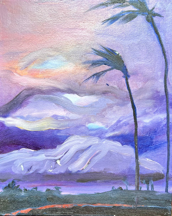 Storm in Hawaii by Mary Lou Dauray