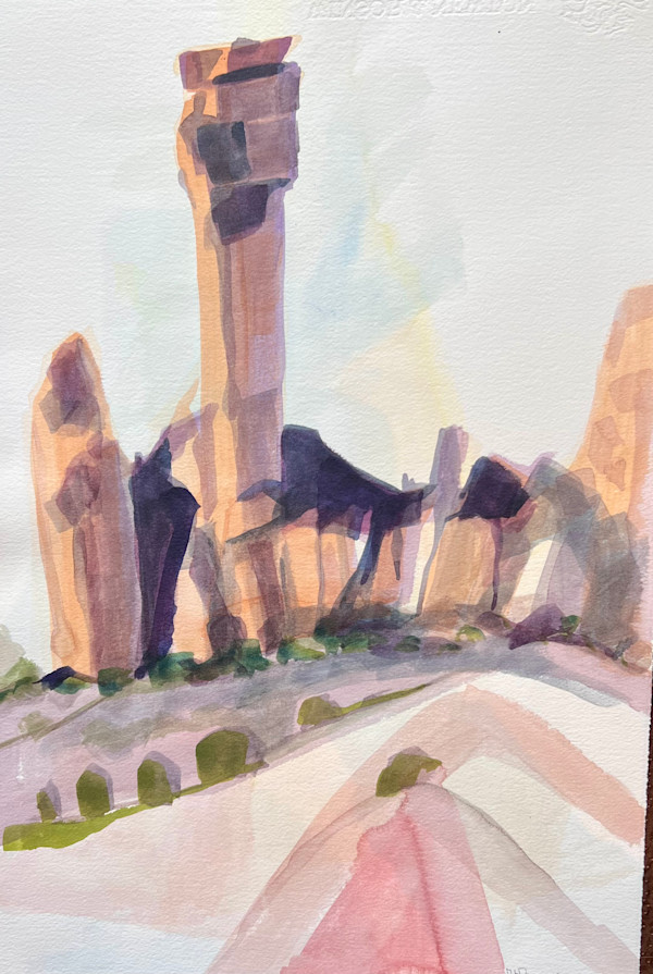 Chimney Rock by Mary Lou Dauray