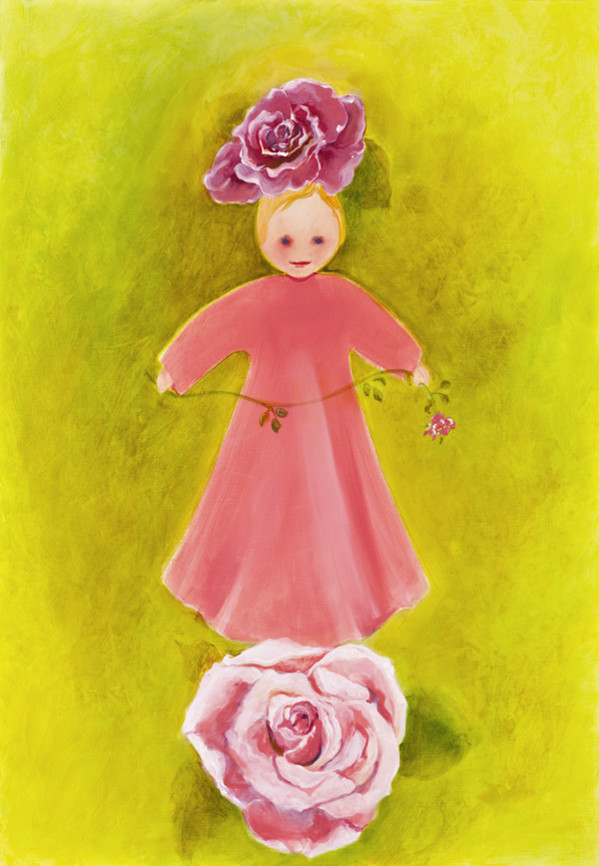 Little Girl Rose by Mary Lou Dauray