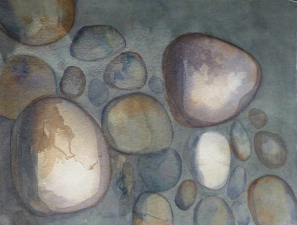 Stones  3 by Mary Lou Dauray