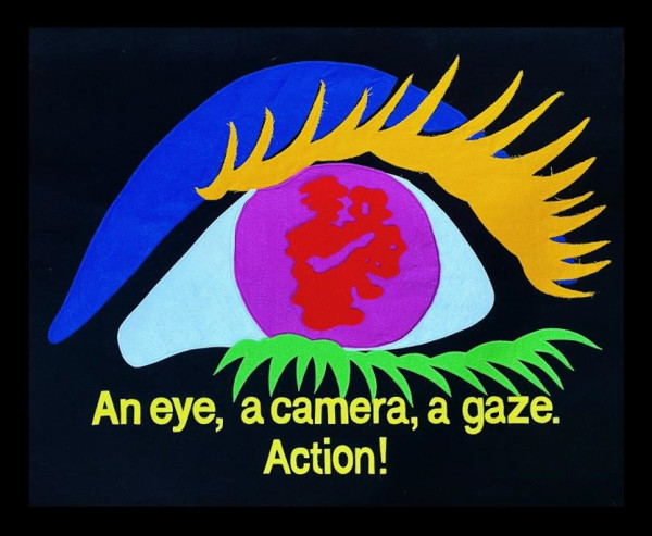 An Eye, A Camera, A Gaze, Action by Indya Gokita