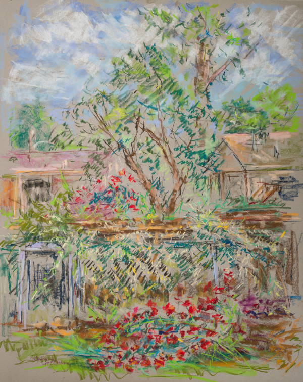 Summer in the Backyard by Miriam McClung