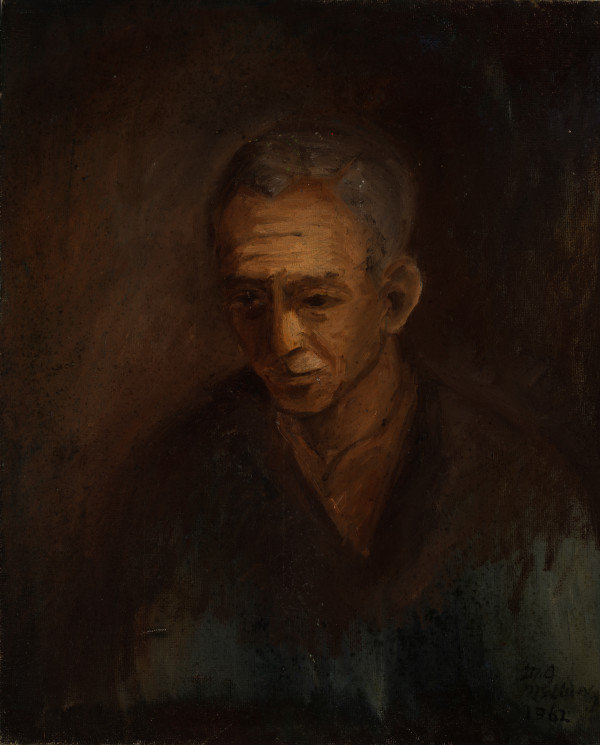Portrait of Max Heldman by Miriam McClung