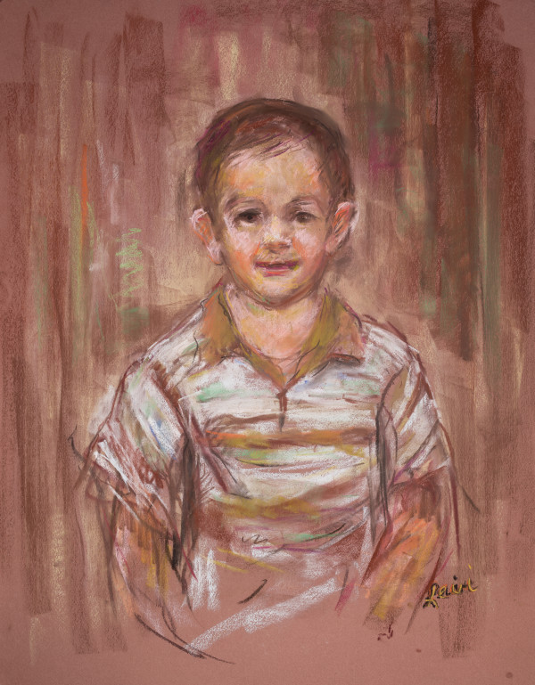 Portrait of Levi McClung by Miriam McClung