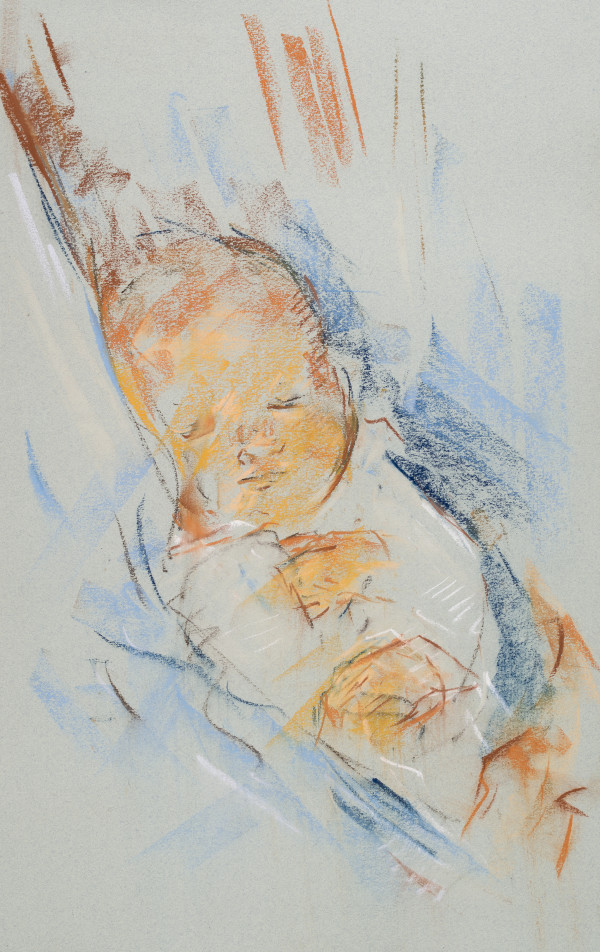 Portrait of Baby McClung by Miriam McClung