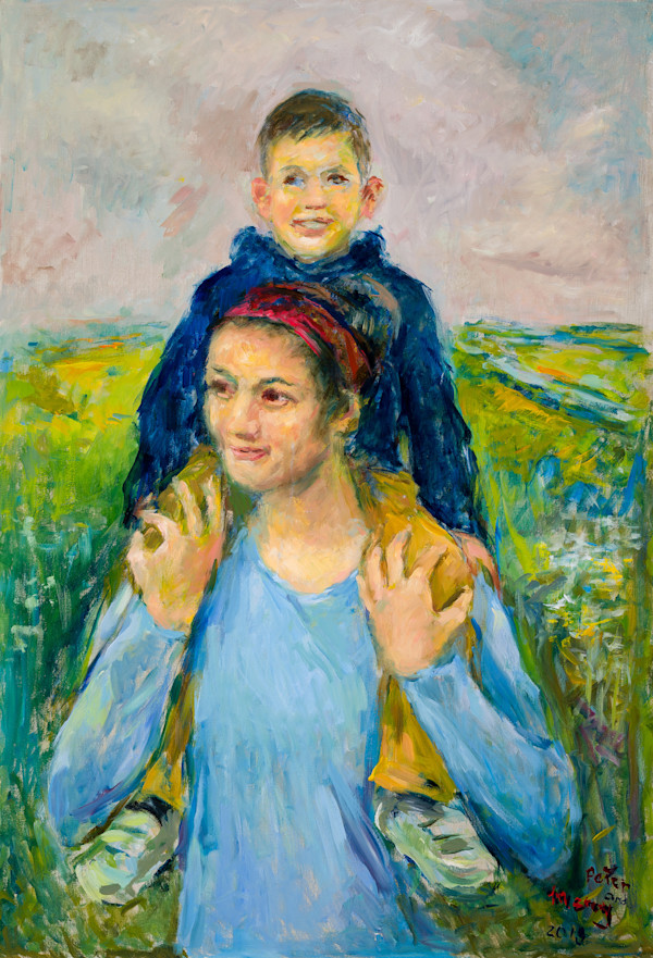 Mercy and Peter McClung by Miriam McClung