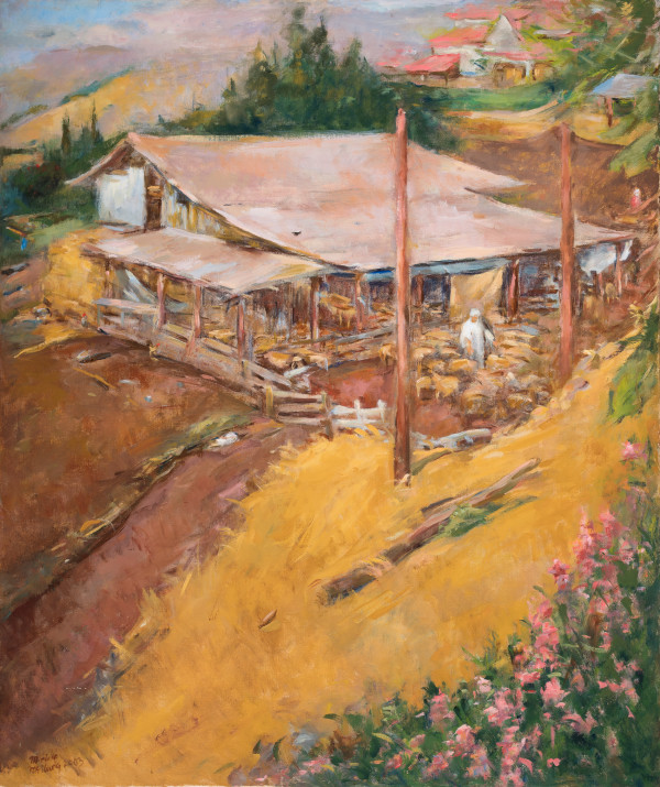 The Sheepfold at Galilee by Miriam McClung