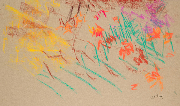 David's Garden (Bottom Half) by Miriam McClung